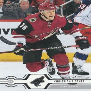 Christian Fischer - 2019/2020 Upper Deck Series 1 Hockey Card